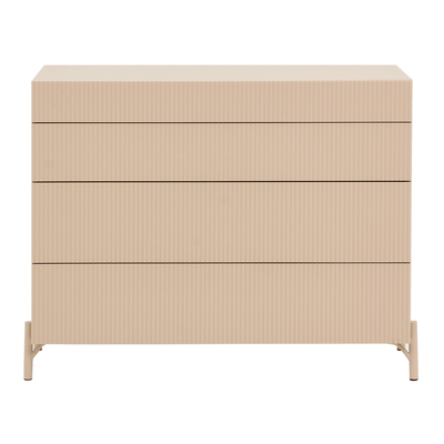 CÔMODA 4 GAVETAS 1,15 M X 48 CM RIBS